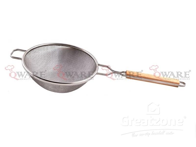 Double Mesh Bouilon Strainer