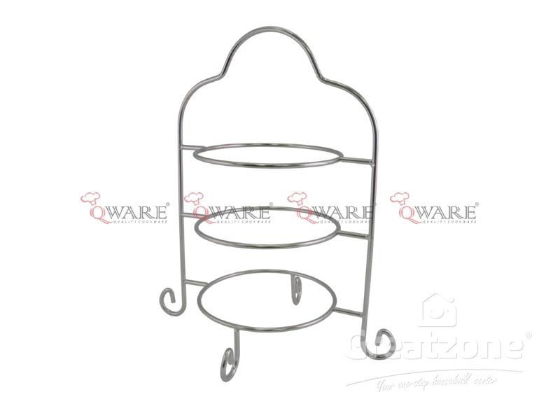 3 Tier Clud Shape Dessert Rack without Plate