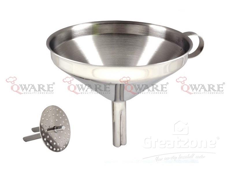 Funnel with Strainer