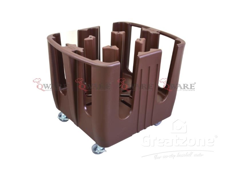 Adjustable Dish Caddy - Brown