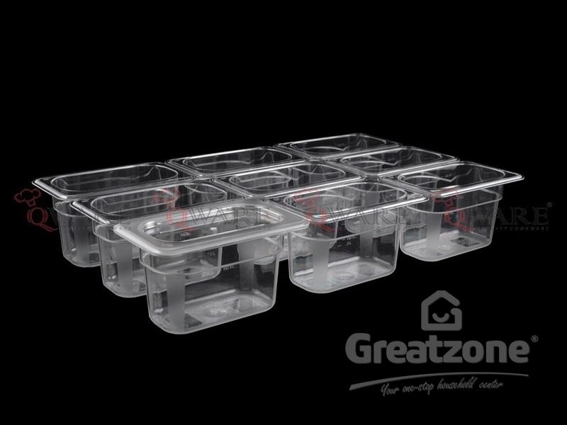 Ninth Size Polycarbonate GN Pan 1/9