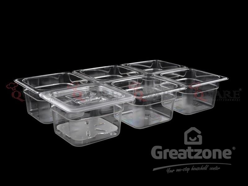 Sixth Size Polycarbonate GN Pan 1/6