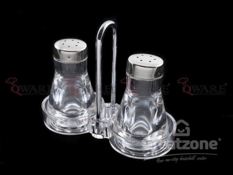 3 PCS Acrylic Condiment Set/Holder