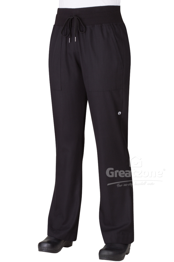 WOMENS COMFI PANTS: BLACK