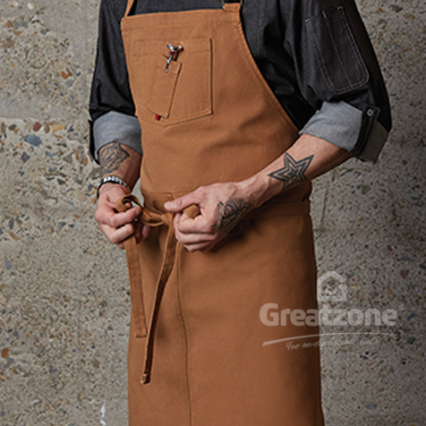 ROCKFORD CHEFS BIB APRON