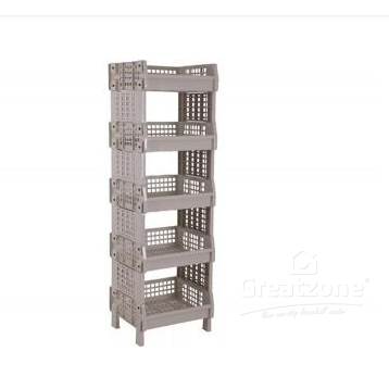 Heavy Duty Rack 22" Rectangular Crate (5 Tiers)/5