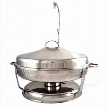 S/STEEL GOLDEN BELL ROUND CHAFING DISH