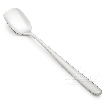 S/STEEL LONG SQUARE SODA SPOON