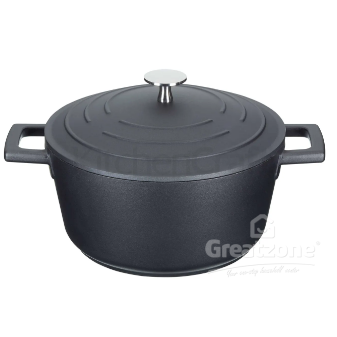 JAPANESE STYLE CAST ALUMINIUM POT