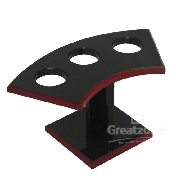 3 HOLE "ACRYLIC" SUSHI STAND