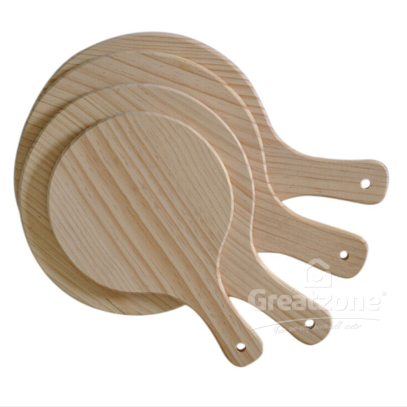 ROUND PIZZA WOODEN PLATE
