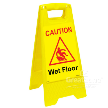 SIGNBOARD "CAUTION WET FLOOR"