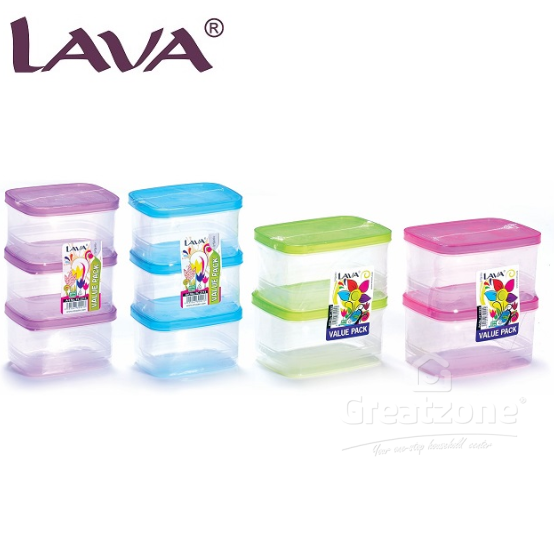 3 pcs LAVA Food Container – 230 ml