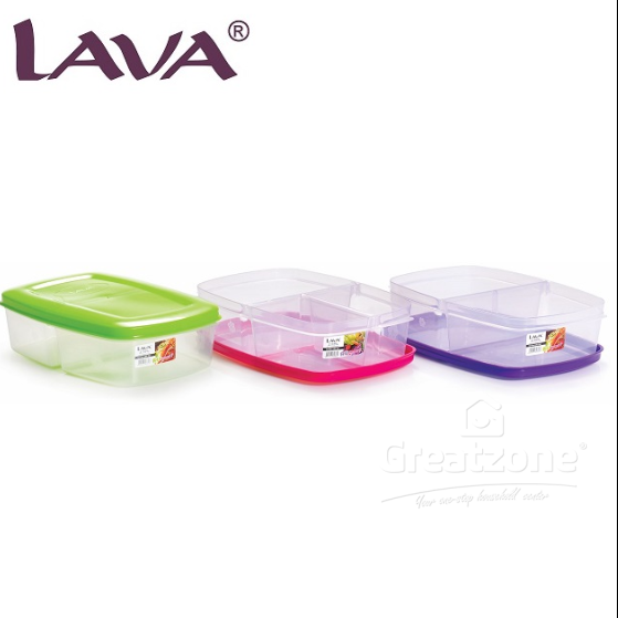 LAVA Lunch Box(3 Comp) – 1.85 ltr