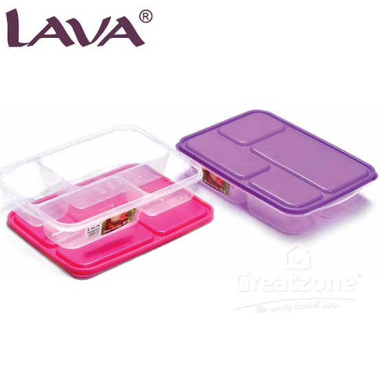 LAVA Lunch Box (4 Comp) – 1.6 ltr