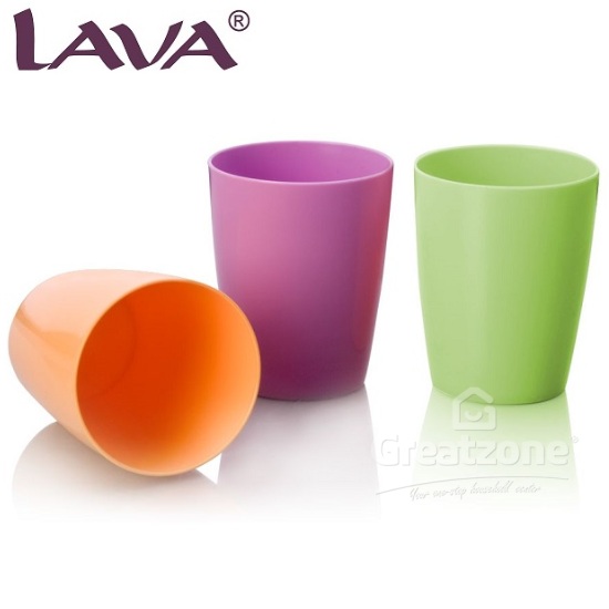 6 pcs Plastic Tumbler 9 oz
