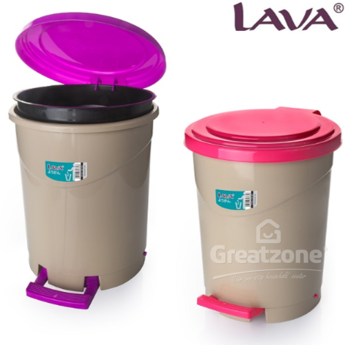 LAVA Step Dustbin 10 ltr- 10 ltr