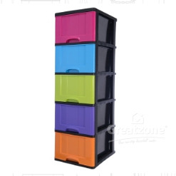 5 TIER DRAWER MULTI COLOR