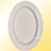 Oval Plate 11 3/8