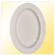 Oval Plate 8"