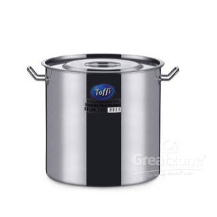 TOFFI STAINLESS STEEL STOCK POT 14LITRE C2525