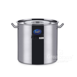 TOFFI STAINLESS STEEL STOCK POT 36LITRE C2535