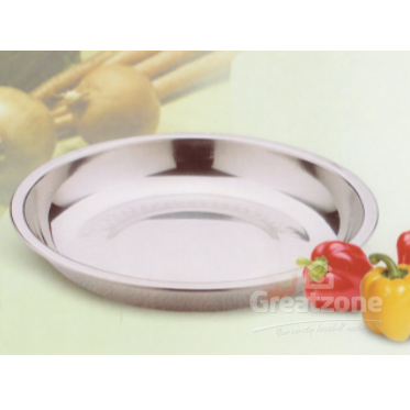 S/S ROUND PLATE