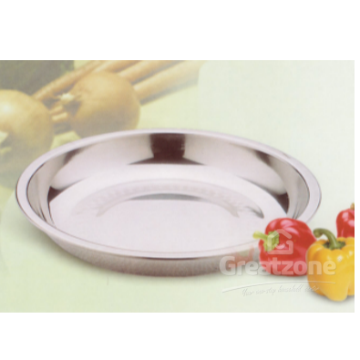 S/S ROUND PLATE