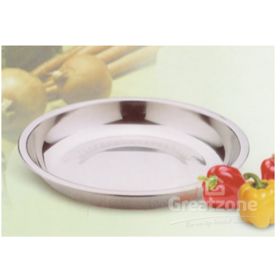 S/S ROUND PLATE