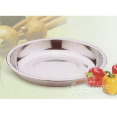 S/S ROUND PLATE