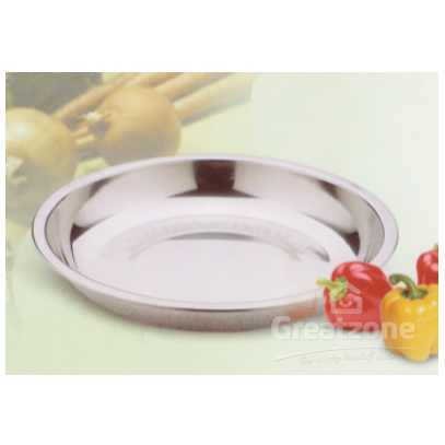 S/S ROUND PLATE