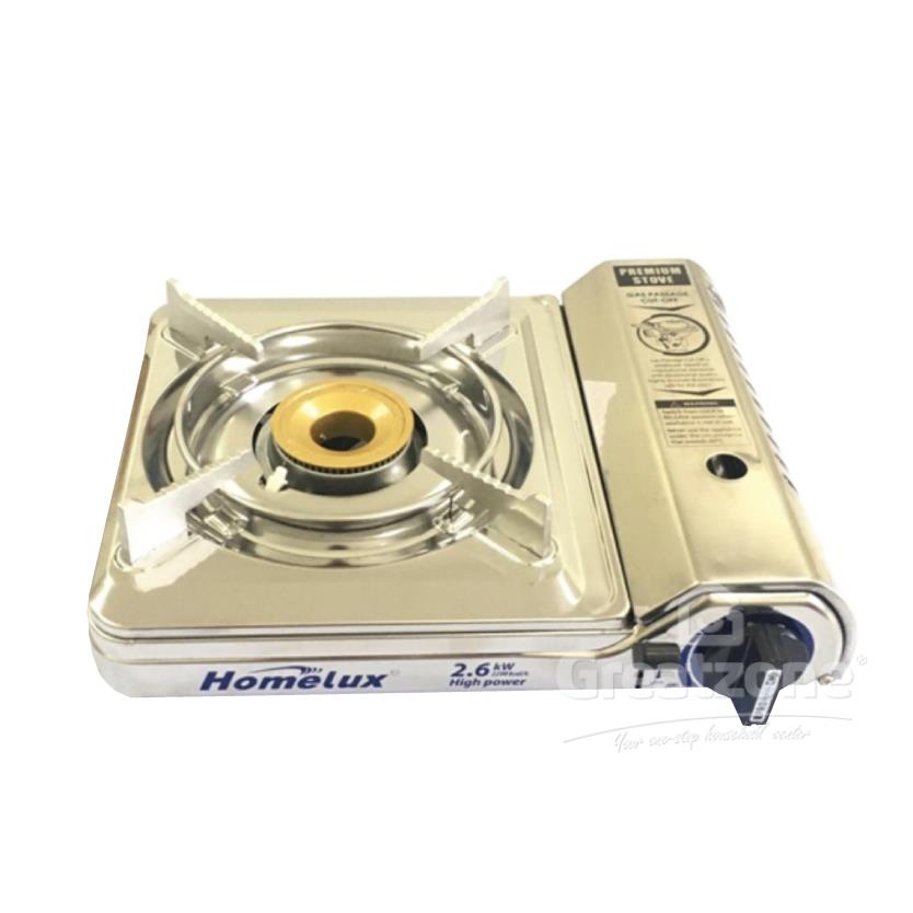 Homelux Stainless Steel Portable Gas Stove Series