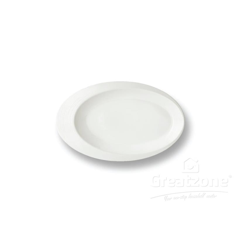 HOOVER HIGH DENSITY JEWEL OVAL PLATTER 13INCH 