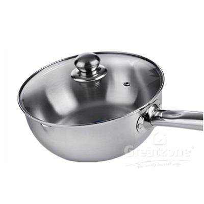 TOFFI STAINLESS STEEL SAUCEPAN 18CM C8918