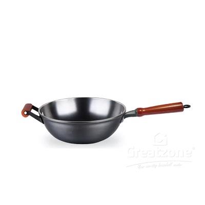 GOLDFISH TRAD CAST IRON PREMIUM WOK 32CM C32WH-E