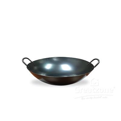 GOLDFISH DEEP WOK WITH DOUBLE HANDLE 36WD