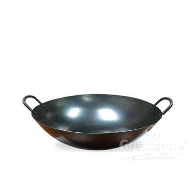 GOLDFISH DEEP WOK WITH DOUBLE HANDLE 40WB