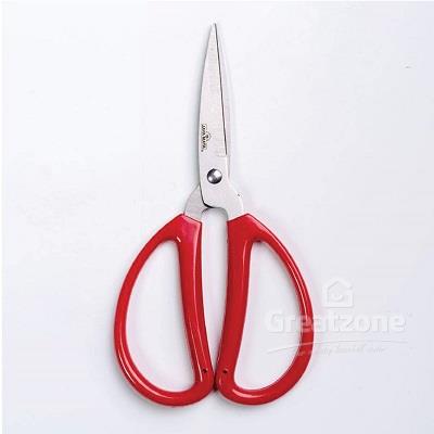 JAYA MATA STAINLESS STEEL RED HANDLE SCISSOR JM317