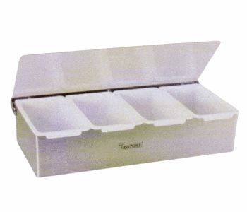 Compartment Condiment Dispenser - 4