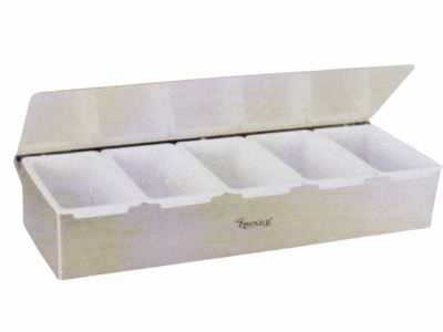 Compartment Condiment Dispenser - 5