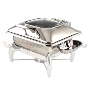 2/3 Hydraulic Induction Chafing Dish with Window