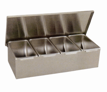Compartment Condiment Dispenser - 4