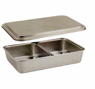 Compartment Japanese Condiment Dispenser - 2 Compartment