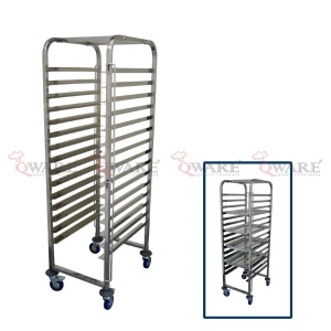 15-Tiers Tray Trolley