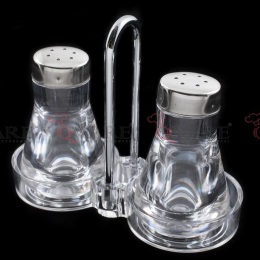 3 PCS Acrylic Condiment Set/Holder