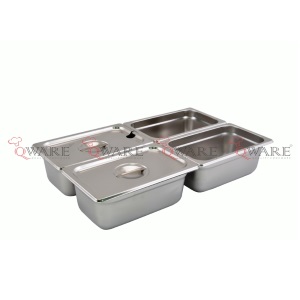 Quarter Size GN Pan With Stacking Recess